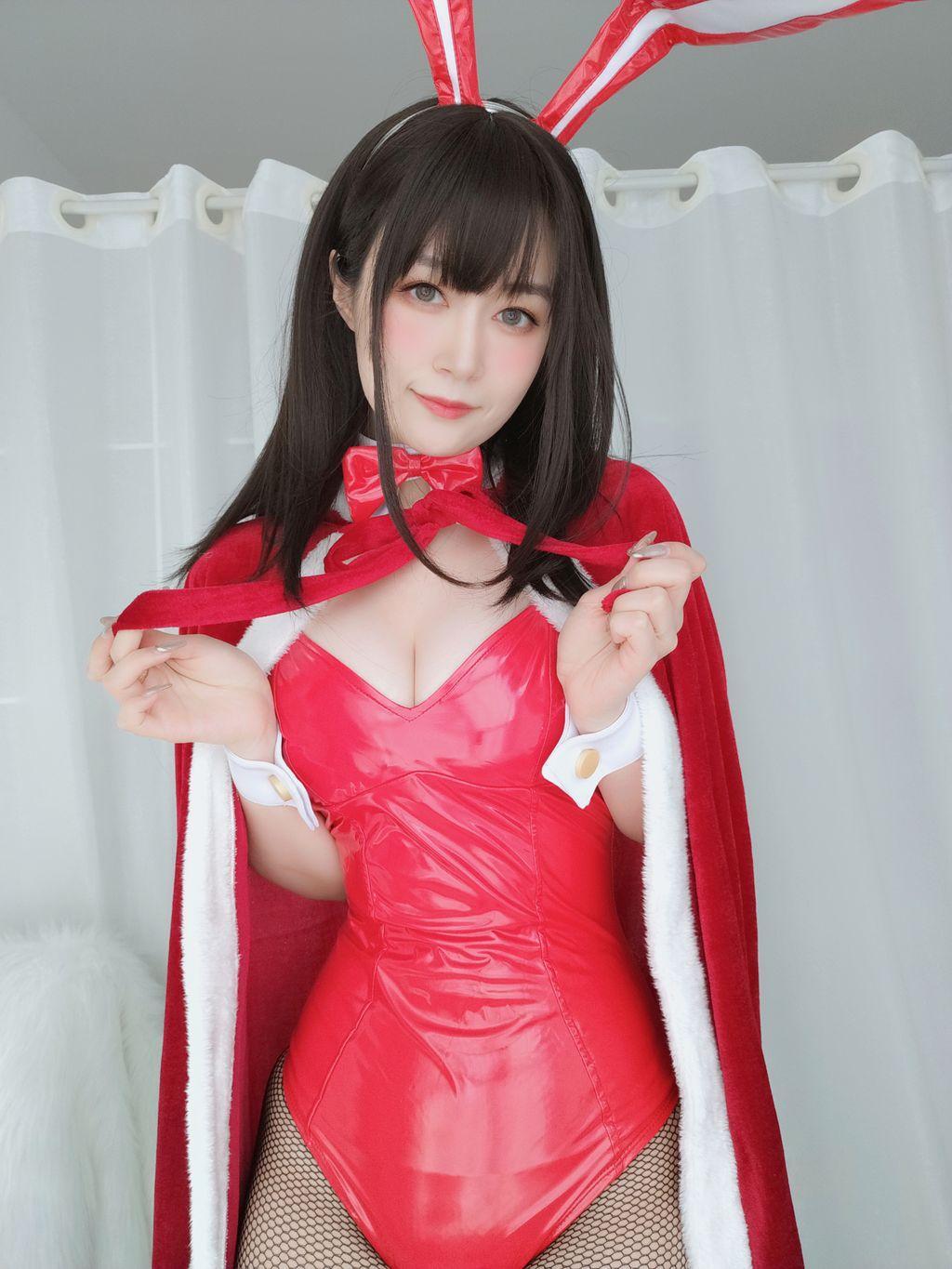Coser @ 白银 81: 圣诞 兔 女郎 (97 photos)(92)