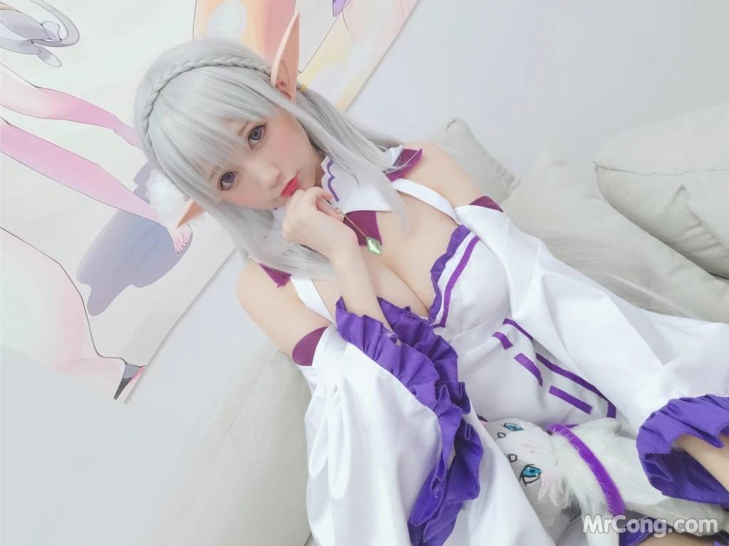 Coser@NAGISA魔物喵: 自摄系列05艾米莉亚 (70 photos )(55)