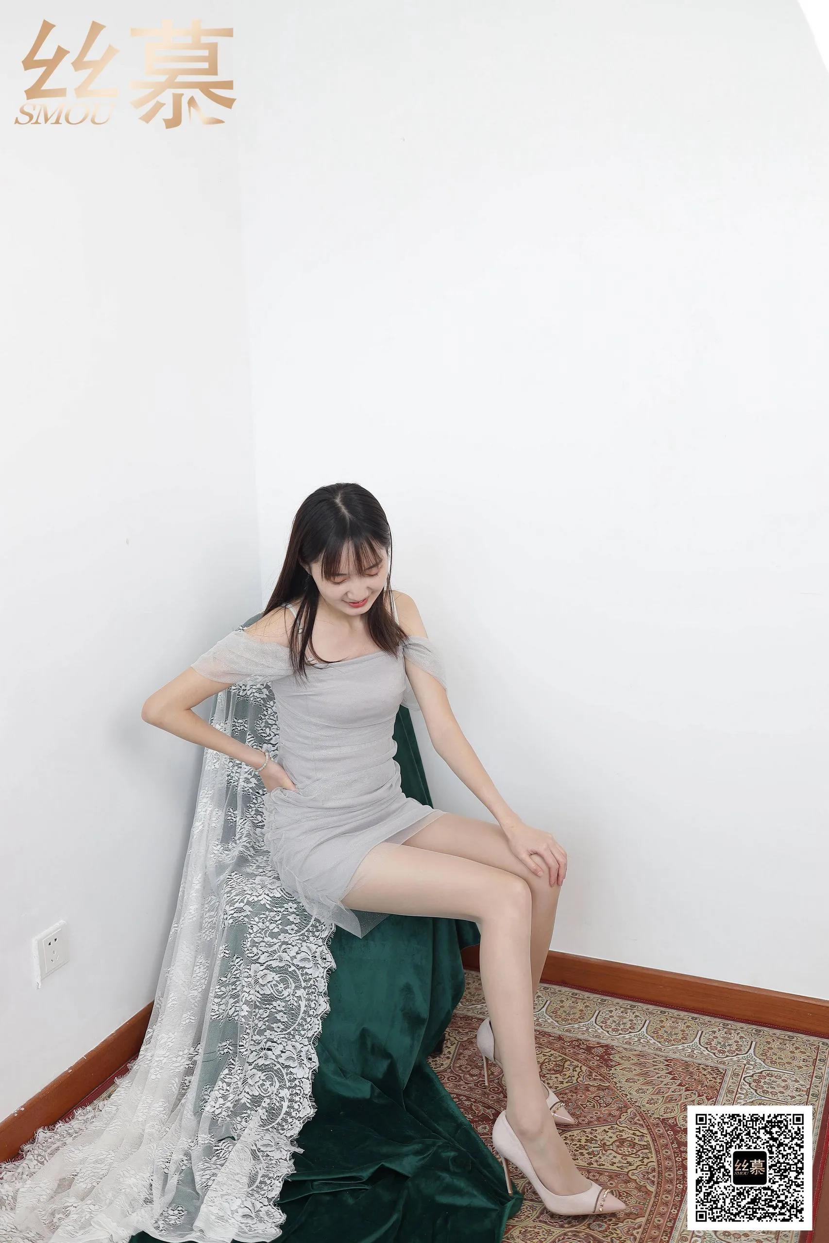 [丝慕写真] 2020.10.20 SM386 新模《温柔丝足》(48)