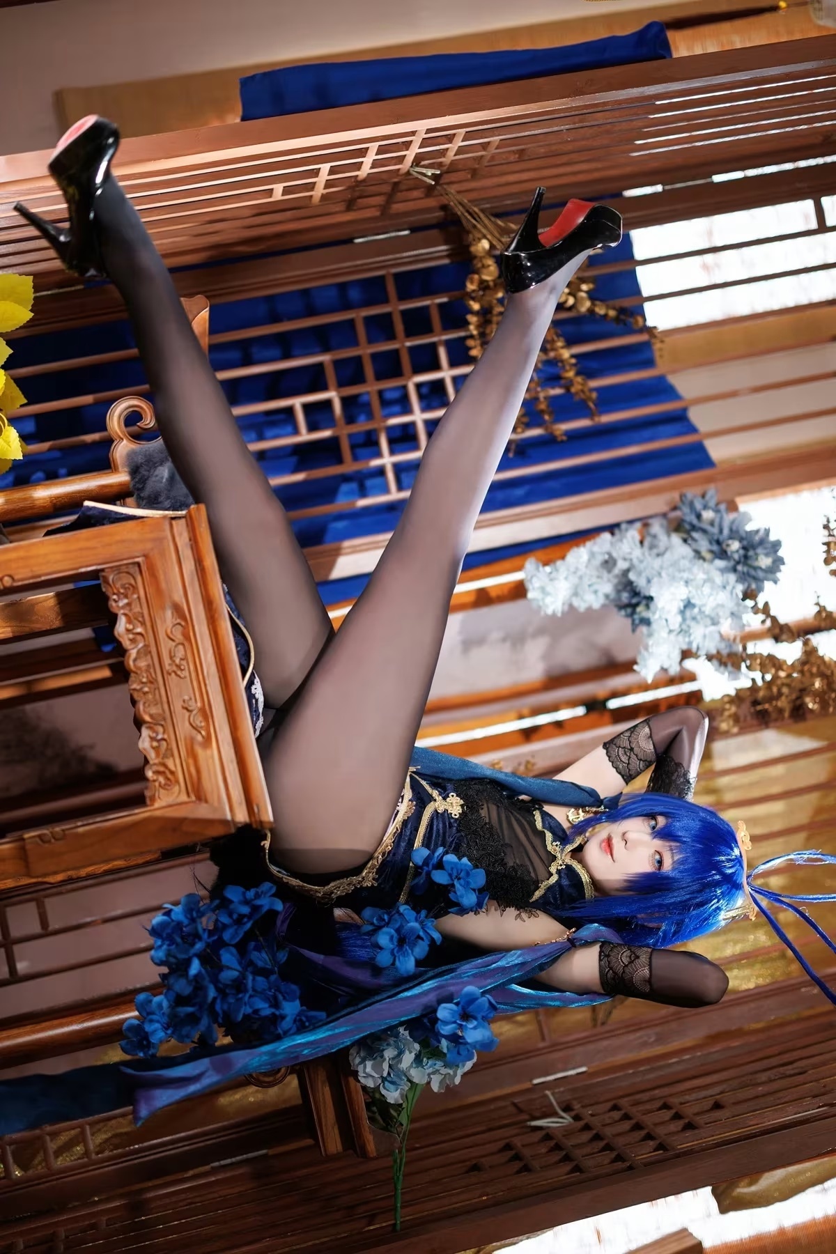 新澤西旗袍女御姐cosplay(39)