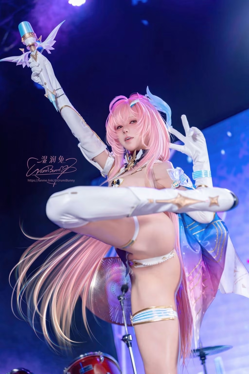Cosplayer粘連兔：2026年6月作品《鳴潮》愛彌斯(38)