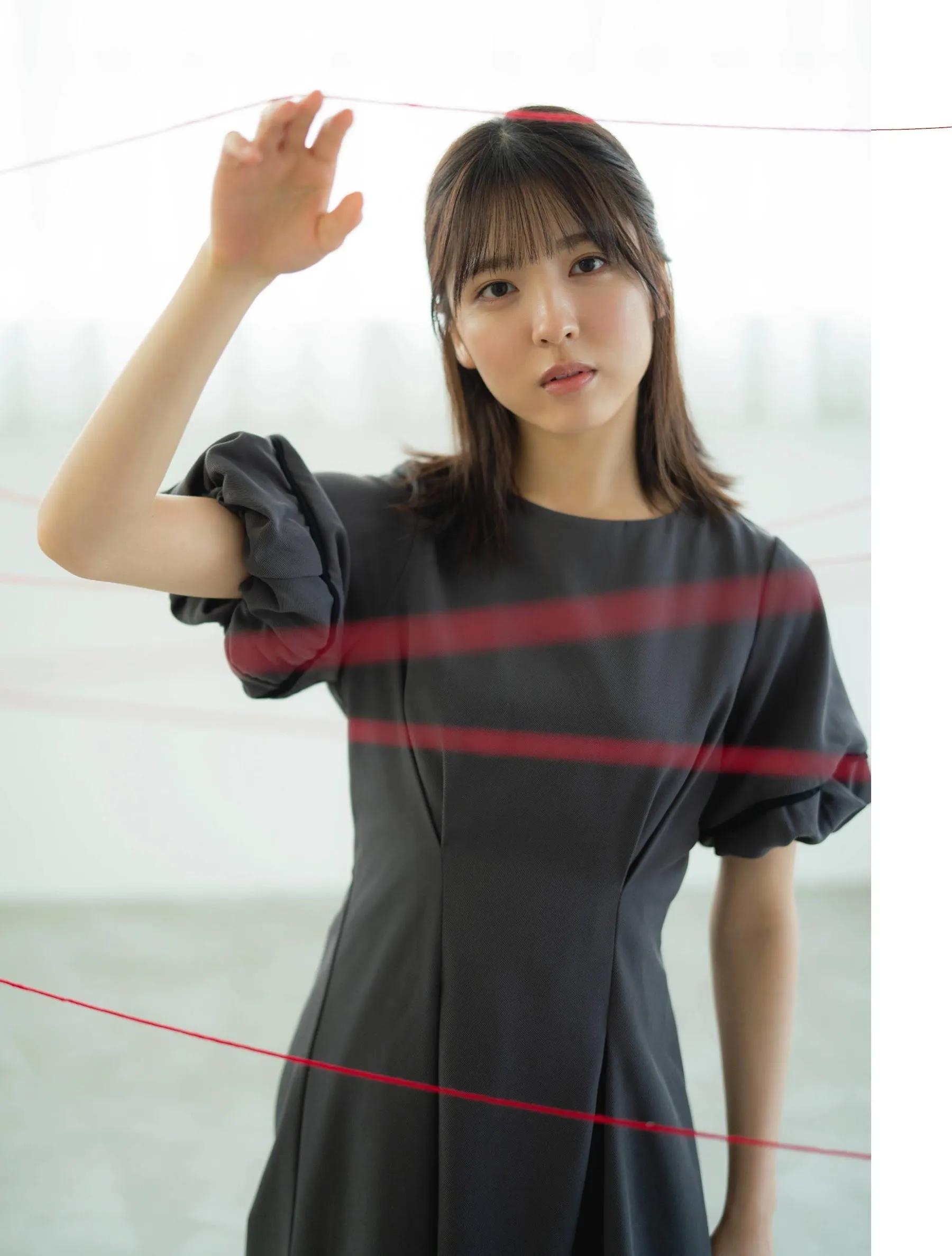 那条红线牵的是你吗？乃木坂46气质小公主「早川圣来」迷蒙灿笑如天使般疗愈(15)