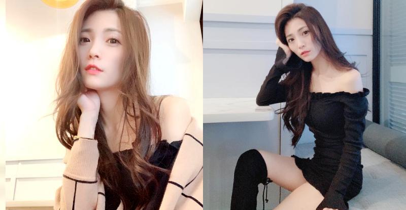 气质美女「高雨璇Clare」白嫩纤瘦有着细长美腿超可口，迷人脸庞让人视觉听觉一起享受！-小湿妹图(1)