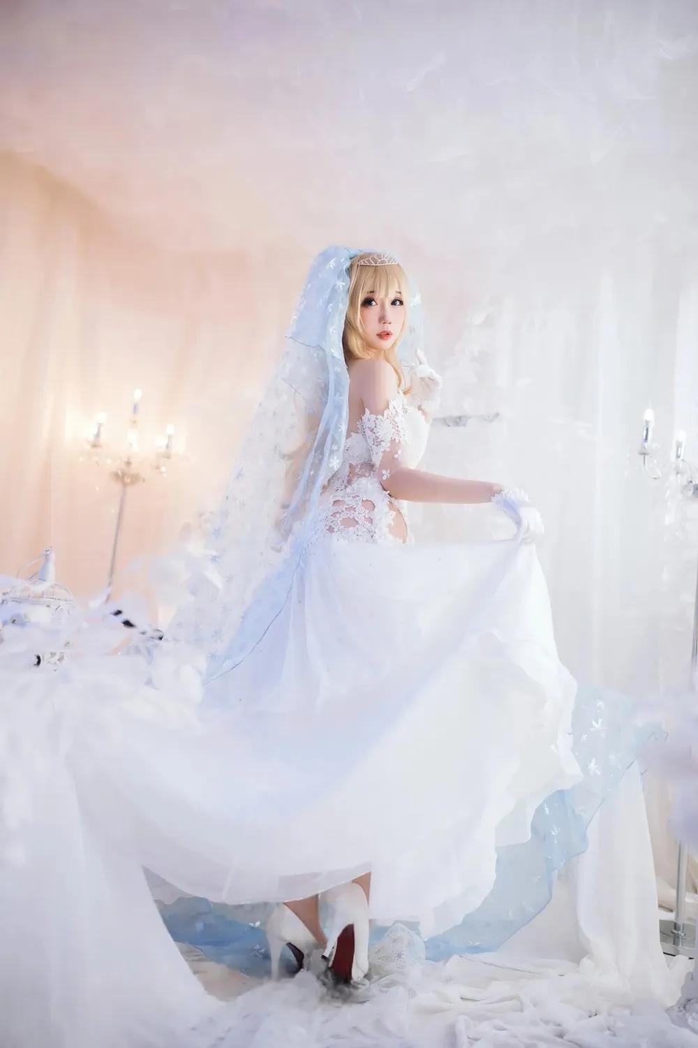 焖焖碳 - 少女前线 索米 婚纱(4)