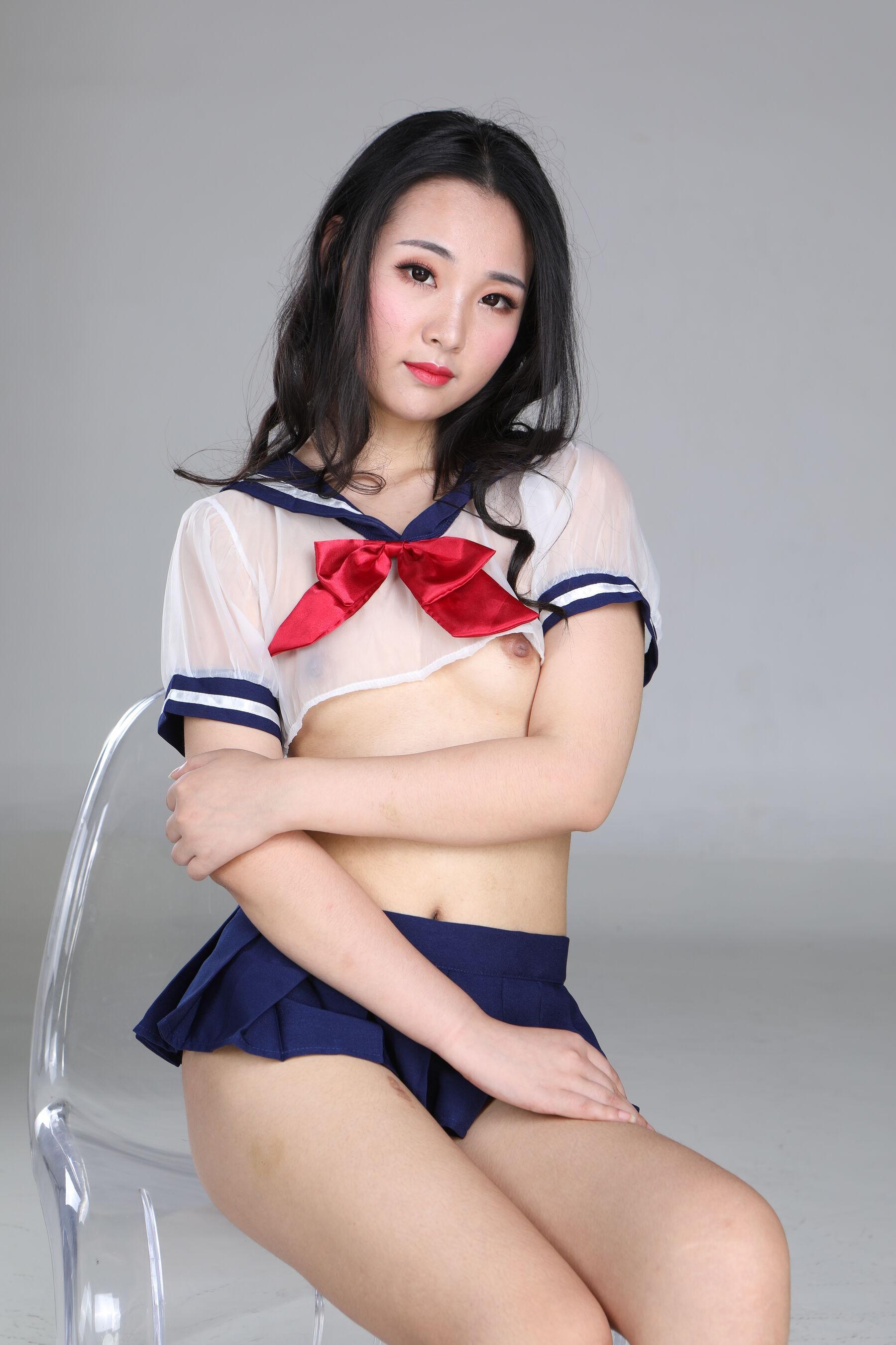 行色 国模冉冉（周雪婷、阳阳）大尺度人体私拍套图(55)