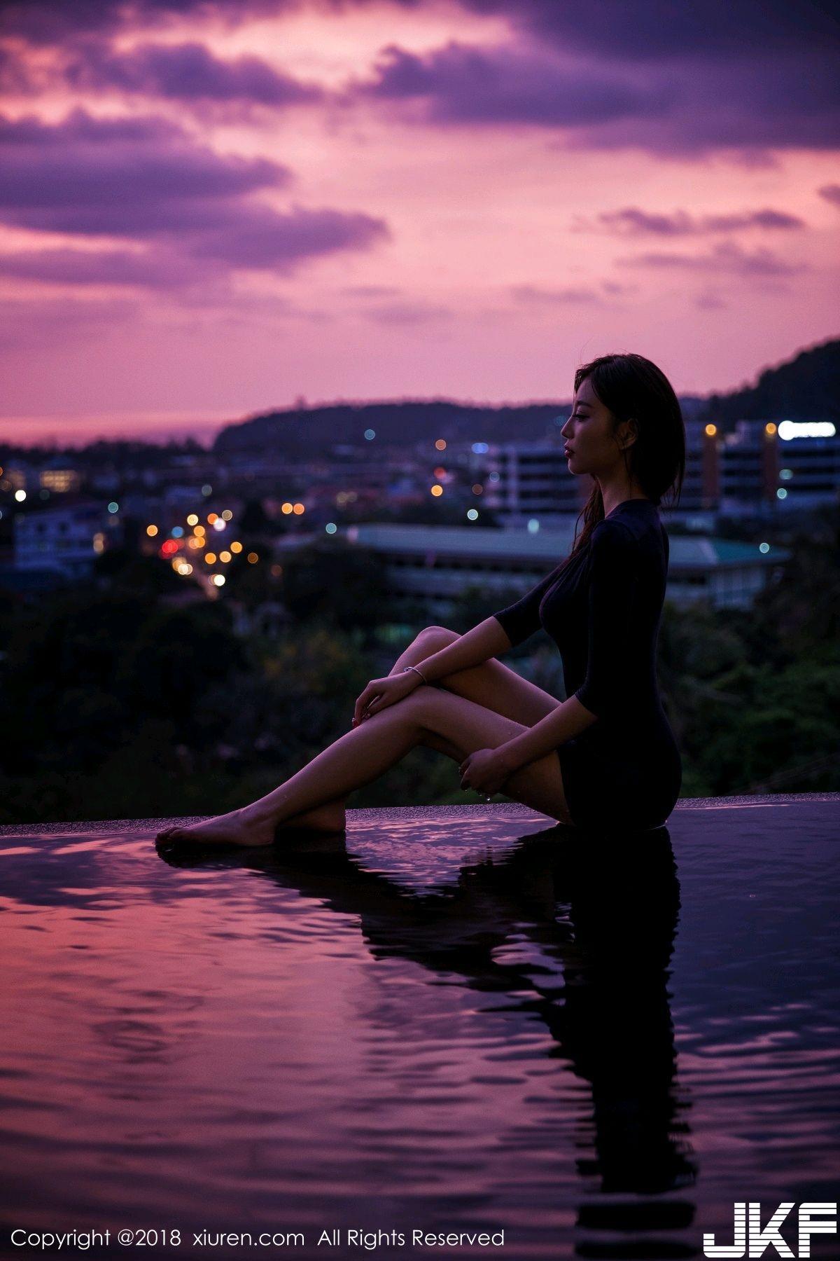 甜美女神杨晨晨sugar 修长玉腿流线美臀(55)