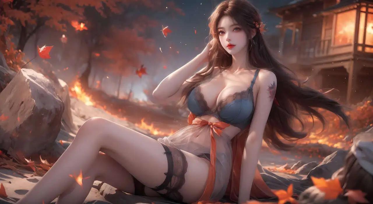 完 美 世 界 火灵儿 美眸 9(21)