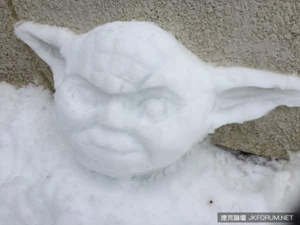 日本推民的创意在大雪中依然发挥极致ww(13)