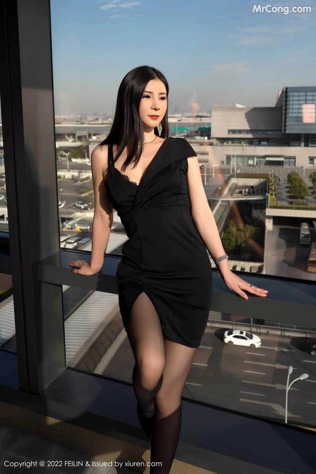 FEILIN Vol.446： 小蠻妖Yummy (90 photos)(73)