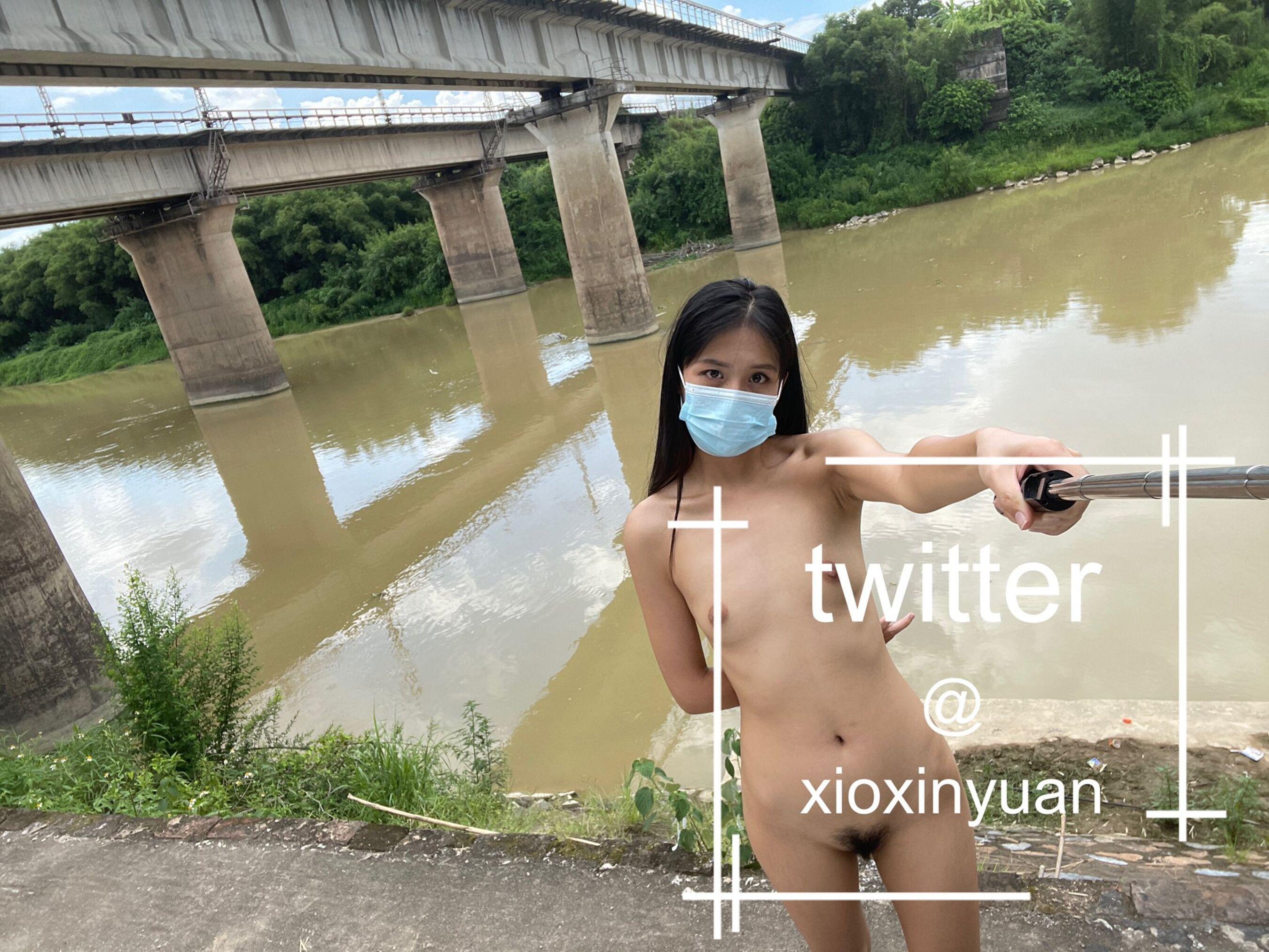 国模套图 《我爱天体》推特网红 xioxinyuan 露出合集(49)
