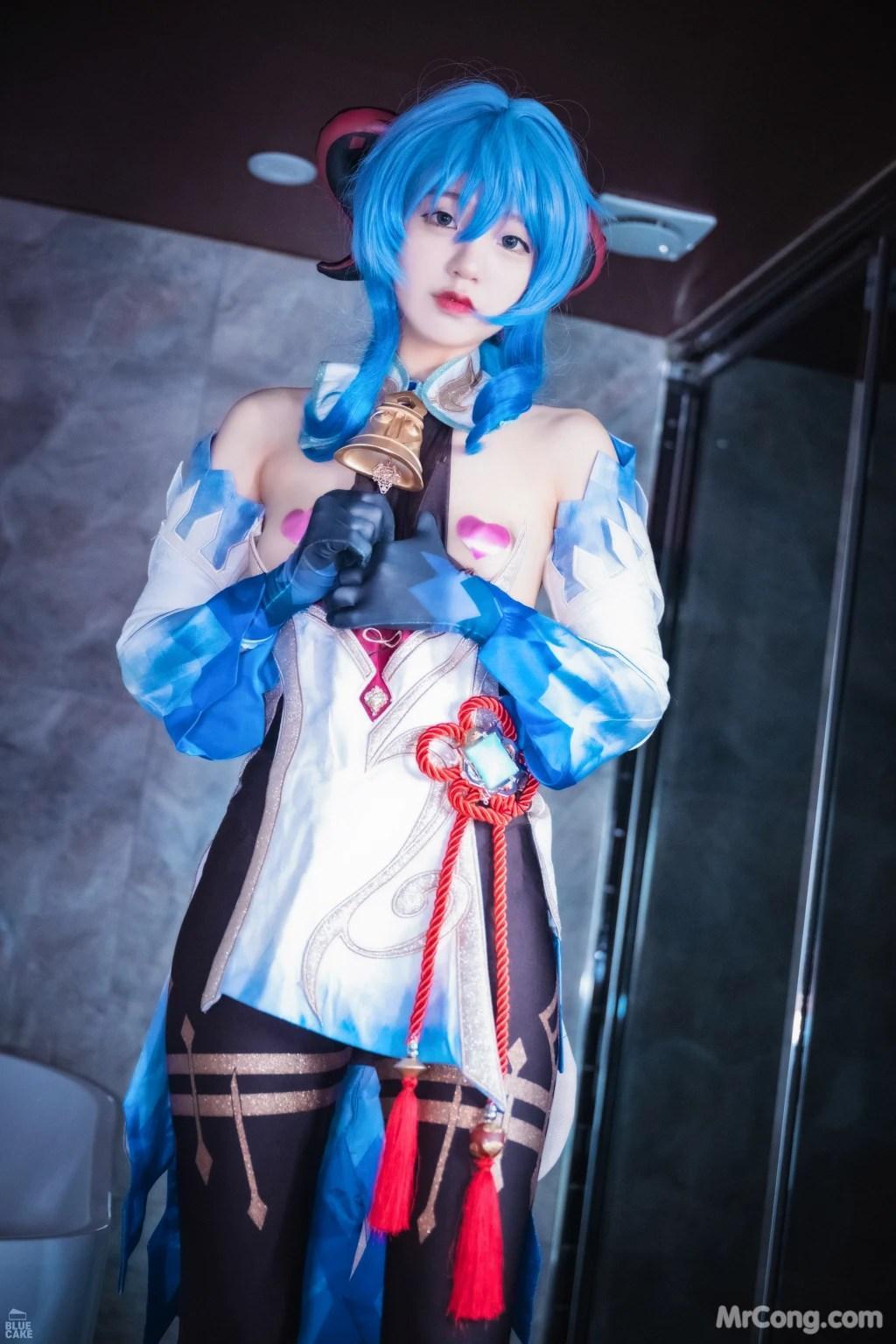 [BLUECAKE] Jeong Jenny (정제니): Vol.10 Sleeping with Ganyu (168 photos)(28)