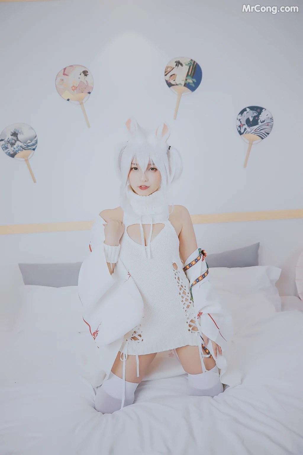 Coser@神楽坂真冬 Vol.034: 狼妹&兔娘 (150 photos )(116)