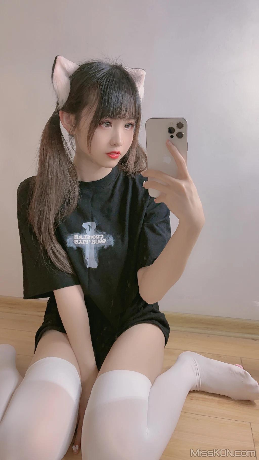 Coser@miko酱ww: mikoの白丝03 (201 photos)(24)