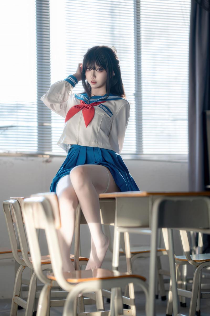 [Cosplay] 纸悦Etsu_ko 水手服兔女郎(1)