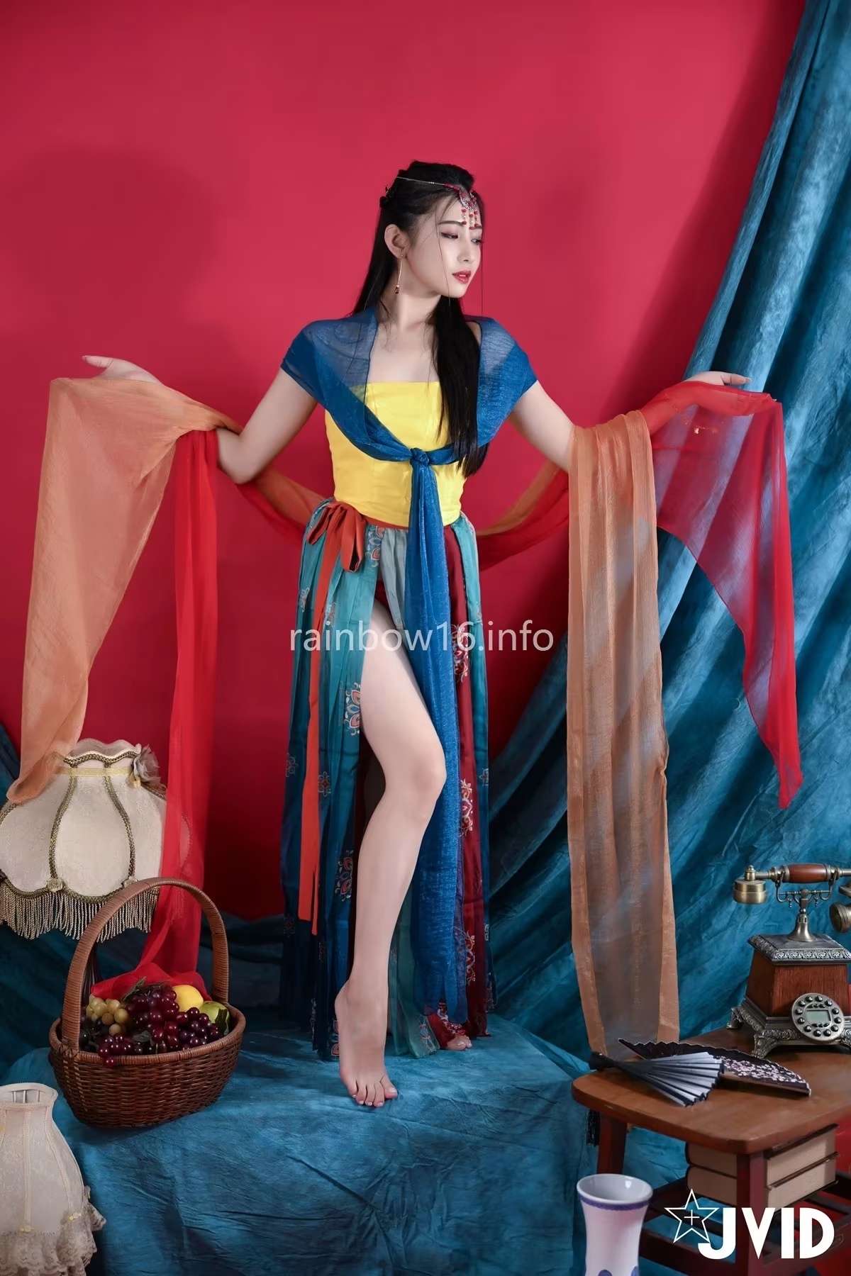 JVID 夏暮光 – 女神暮光敦煌風格造型服飾首度嘗試,飛越天際穿梭時空與你來場空前未有的愛戀滋味～ Set.01(45)