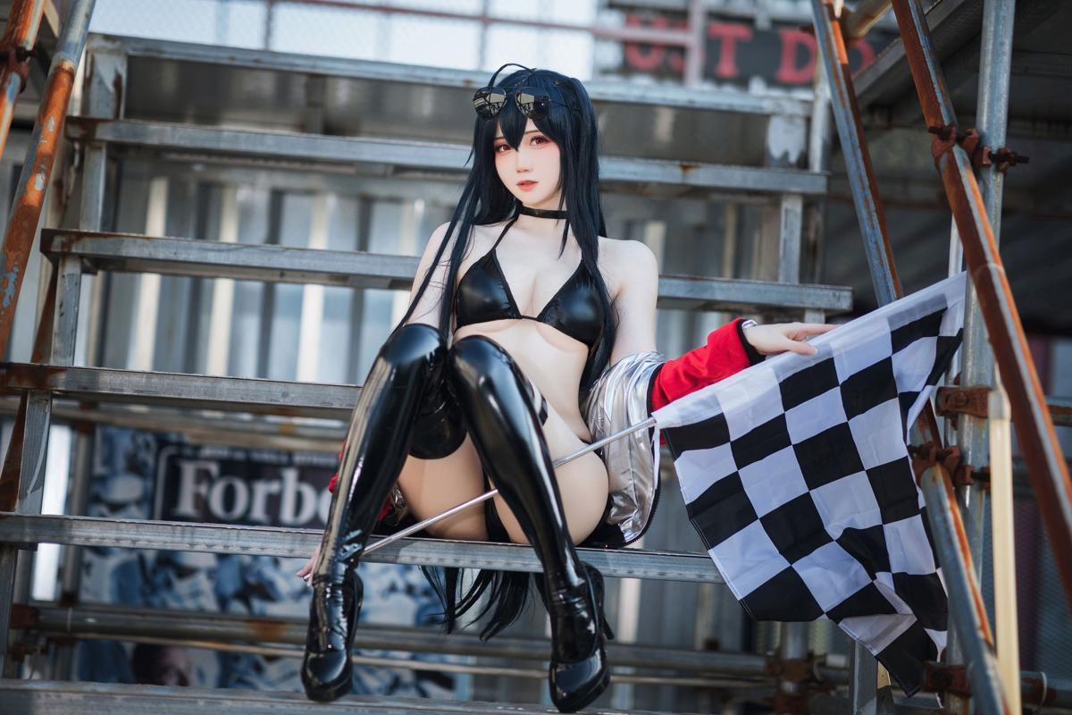 [Cosplay] 焖焖碳 碧蓝航线 大凤赛车(21)