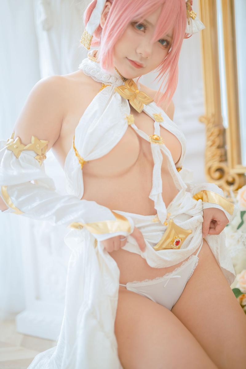[Cosplay] 是一只熊仔吗 Princess Connect Kusano Yui Dress Ver 公主连结 草野优衣(28)