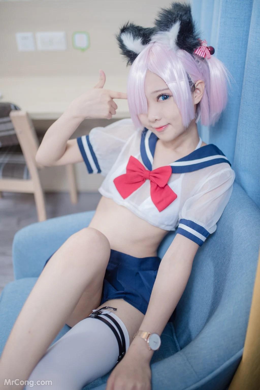 Coser@羽天shine: 猫耳妹妹 (130 photos)(22)