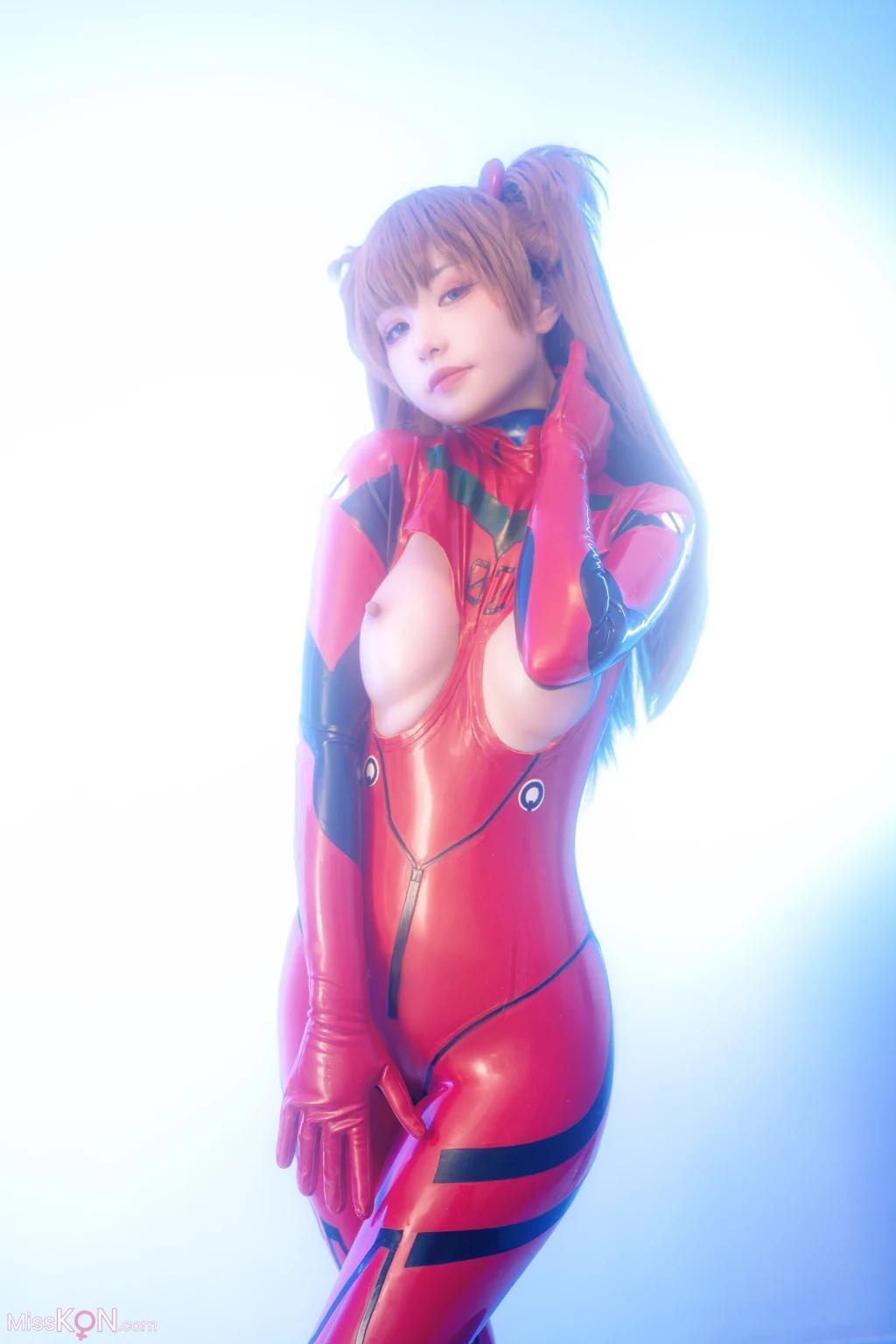 Coser@爆机少女喵小吉 (Nekokoyoshi): 明日香 人类补奸计划 (80 photos )(32)