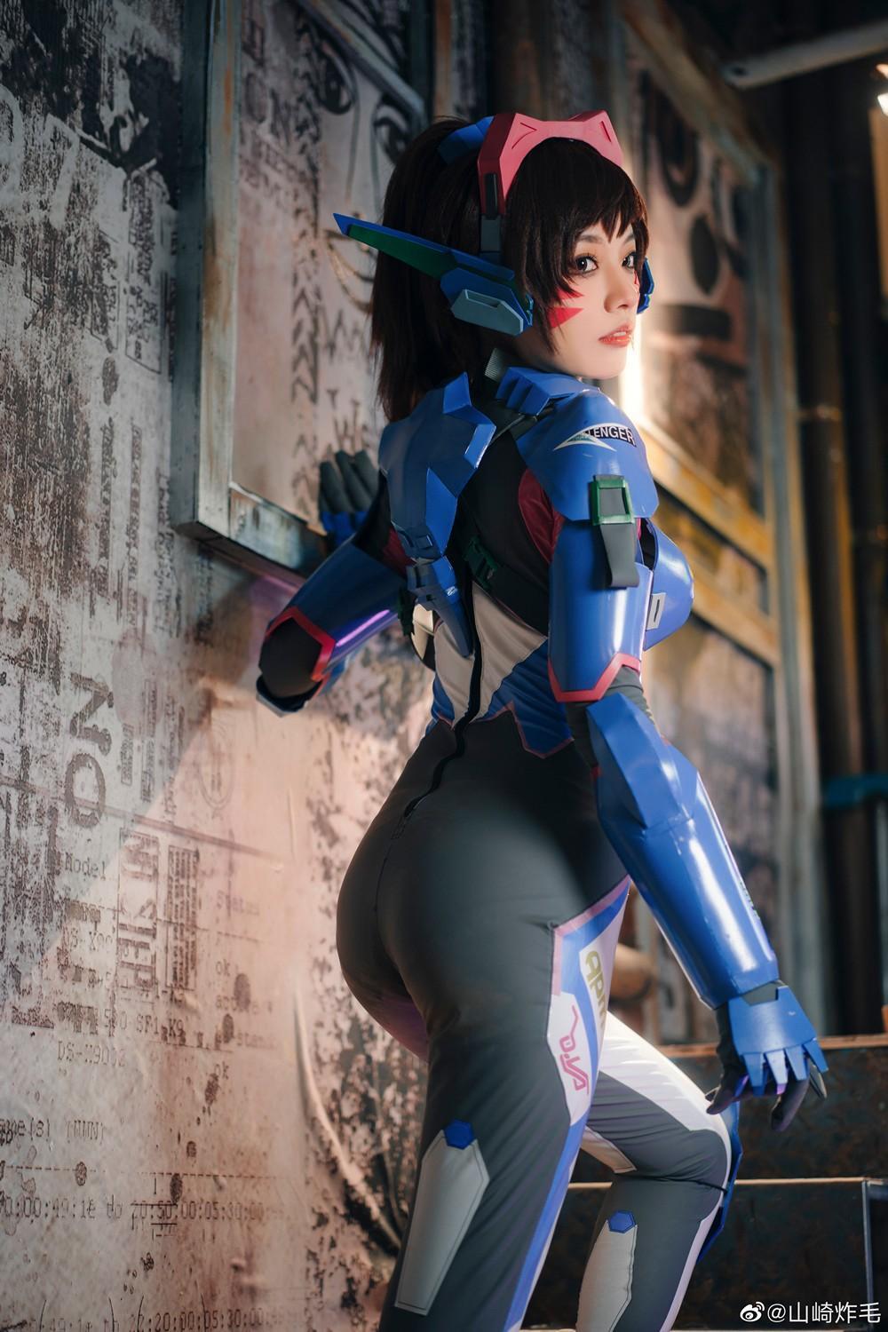 (Cosplay) D.va Overwatch 2 - 山崎炸毛(15)