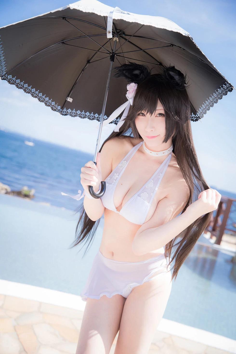 [Cosplay精選]《高雄&愛宕》性感兔女郎私房內衣系列秀完美身材豪乳誘惑寫真461P(90)