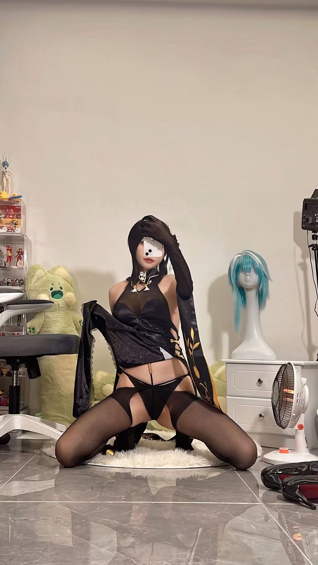 無影喵喵Ghost：鎮海黑旗袍(12)