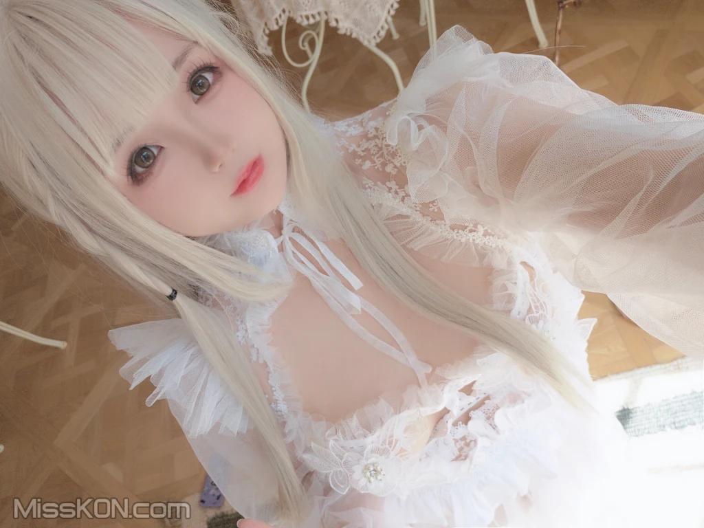 Coser@日奈娇: 白纱衣 (136 photos )(118)