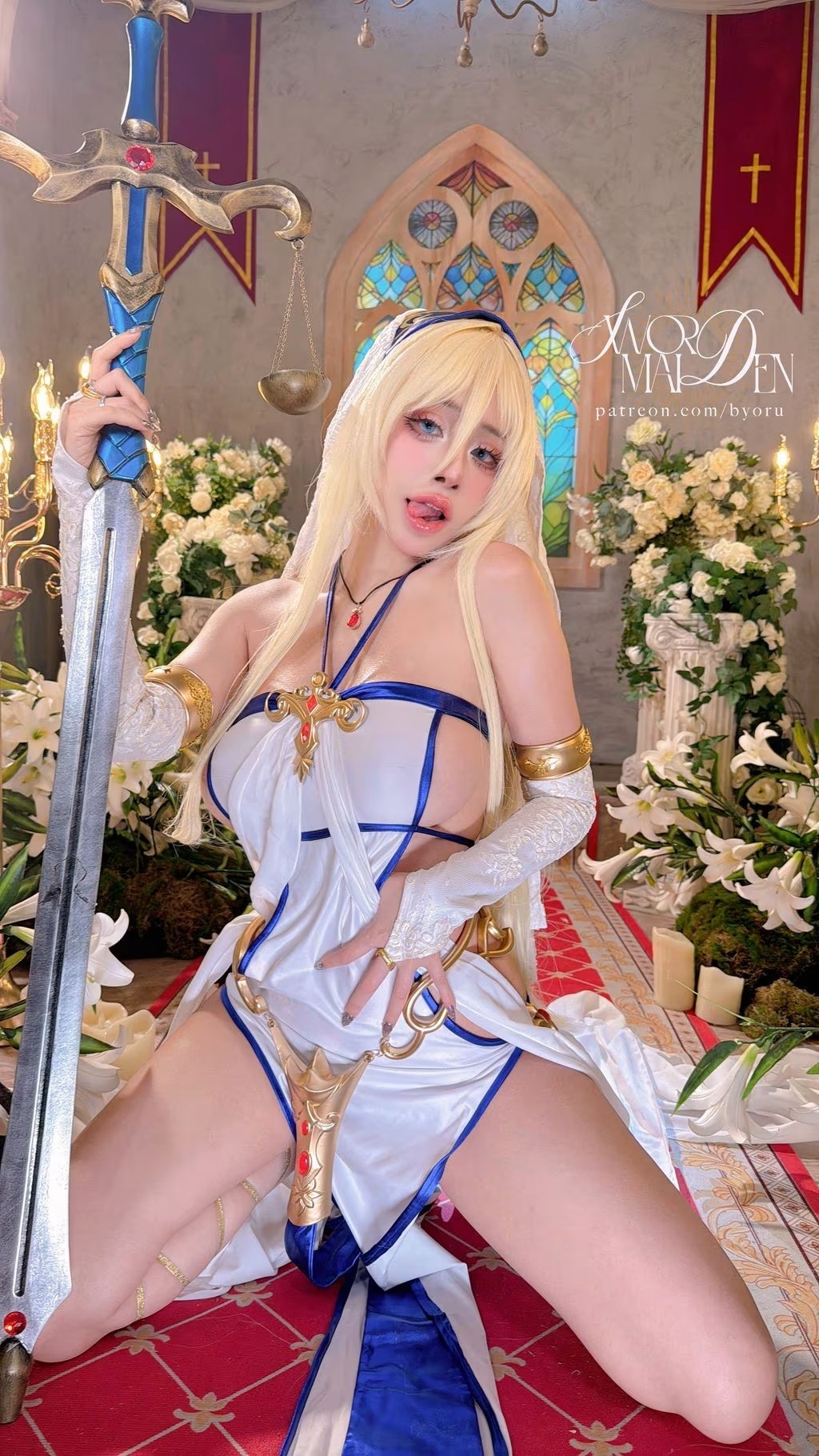 Coser@Byoru： Sword Maiden (77 photos + 25 videos) - ( Page 1 / 4 )(54)