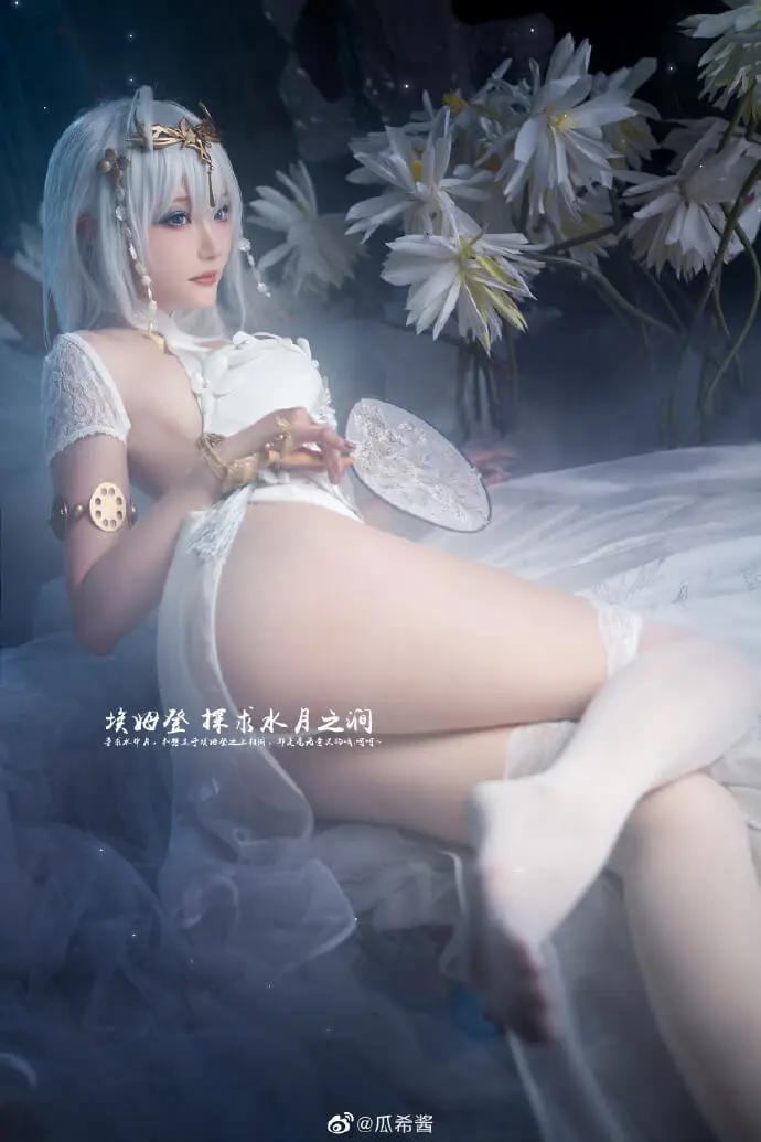 碧蓝航线 埃姆登cos探求的水月之涧 cn瓜希酱(12)