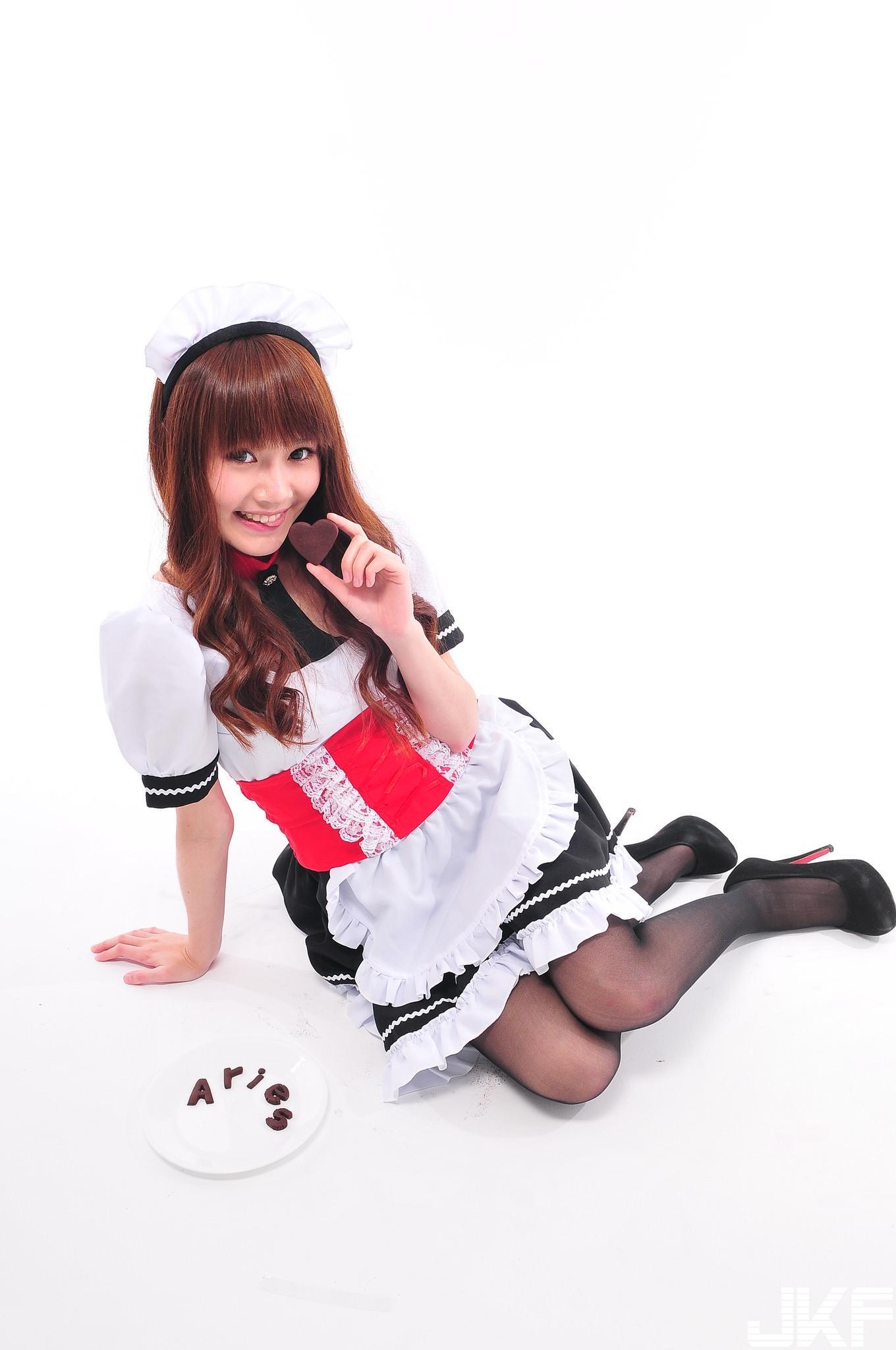 Model Aries的黑丝制服诱惑(57)