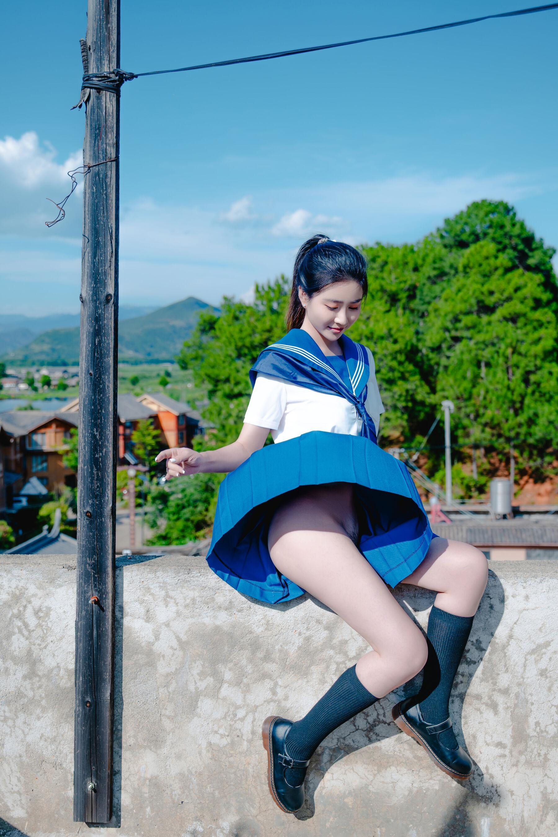 国模套图 泡沫之夏JK(51)