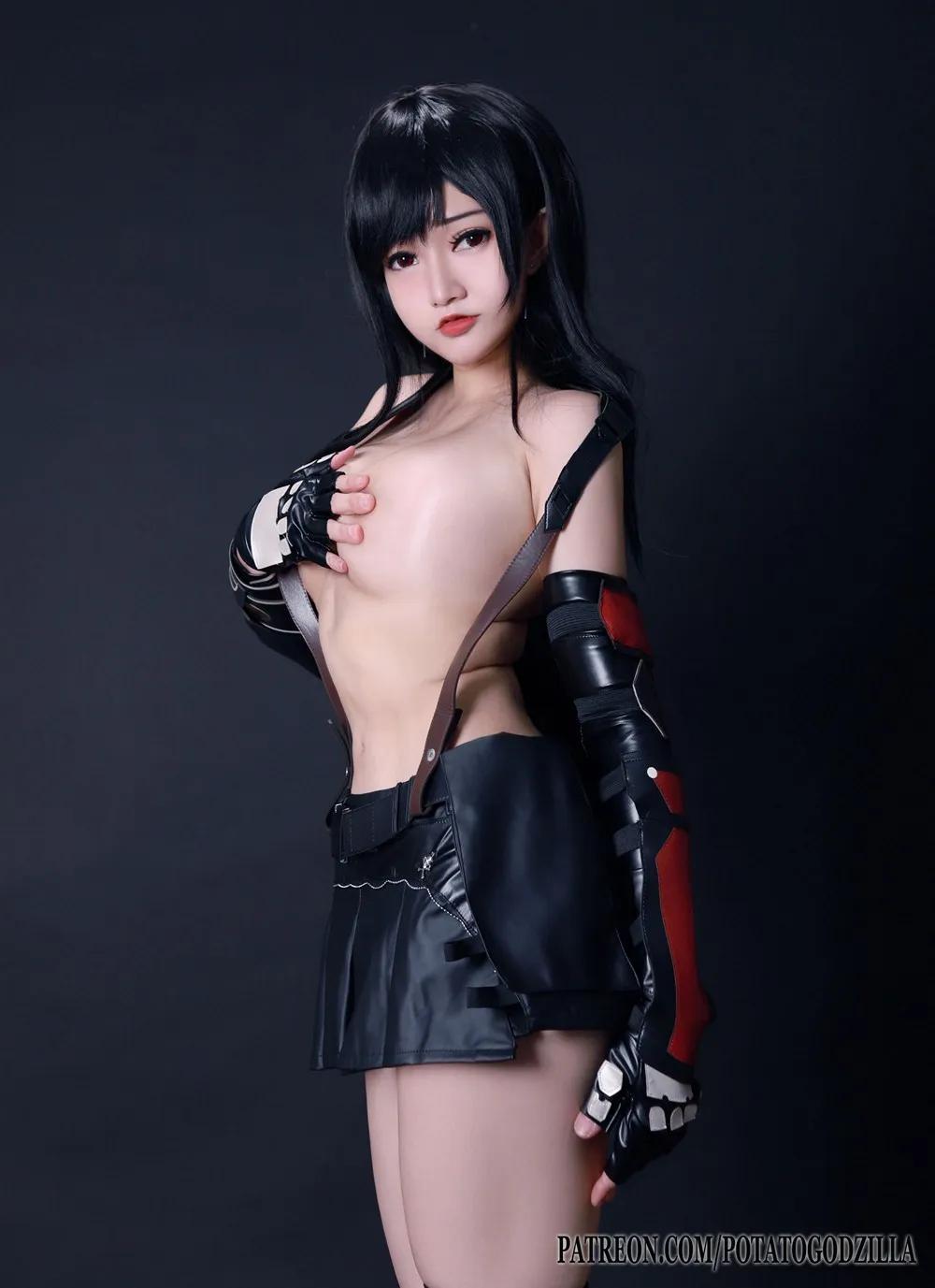 (Cosplay) Potato Godzilla - Tifa(31)