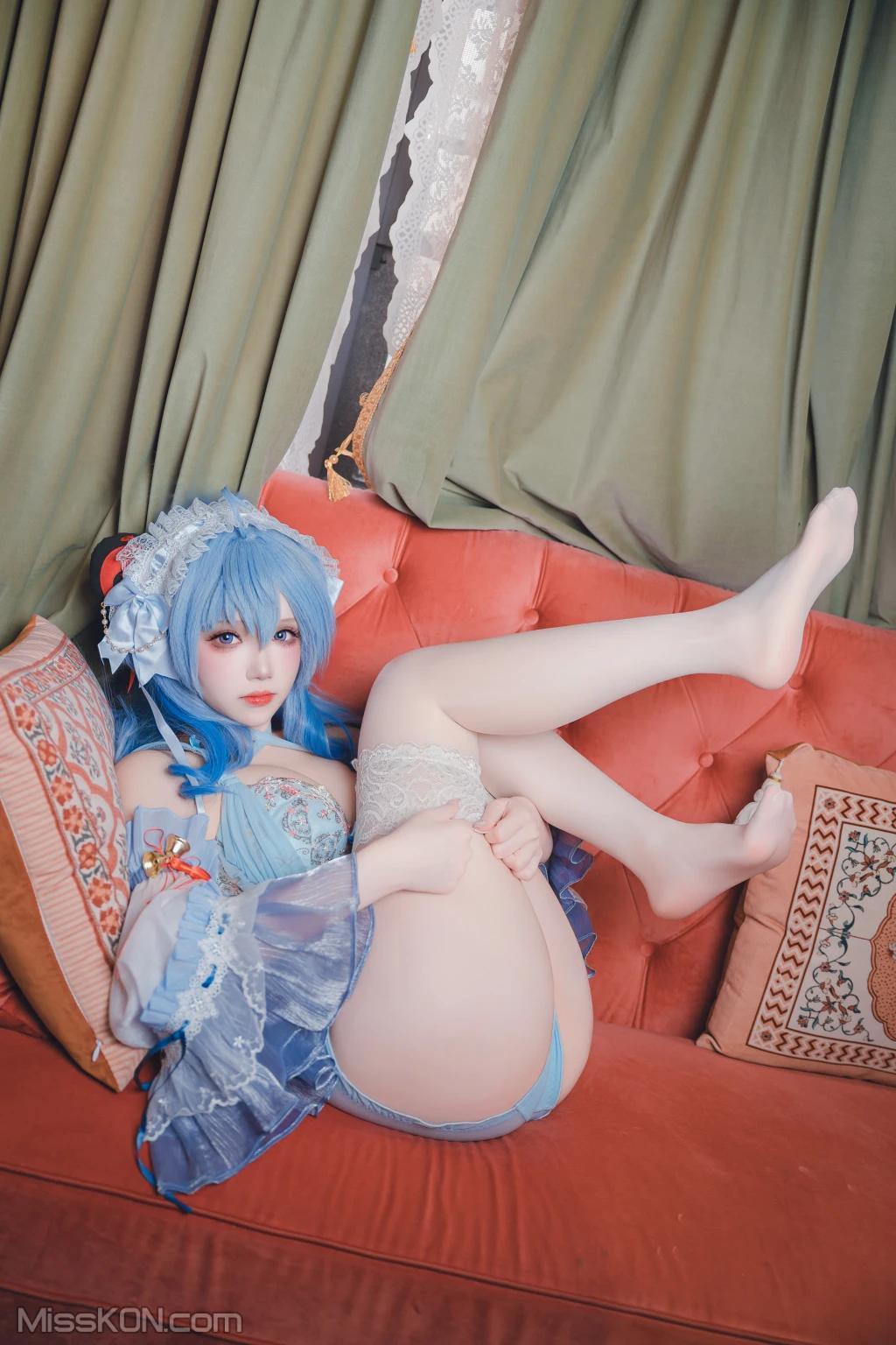 Coser@雪晴Astra: 原神 甘雨内衣 (45 photos )(10)