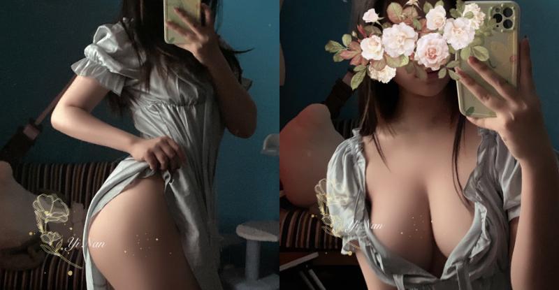 凶！不露脸大奶妹真面目曝光　小巧脸蛋X残暴肉体超反差冲击感官神经(1)