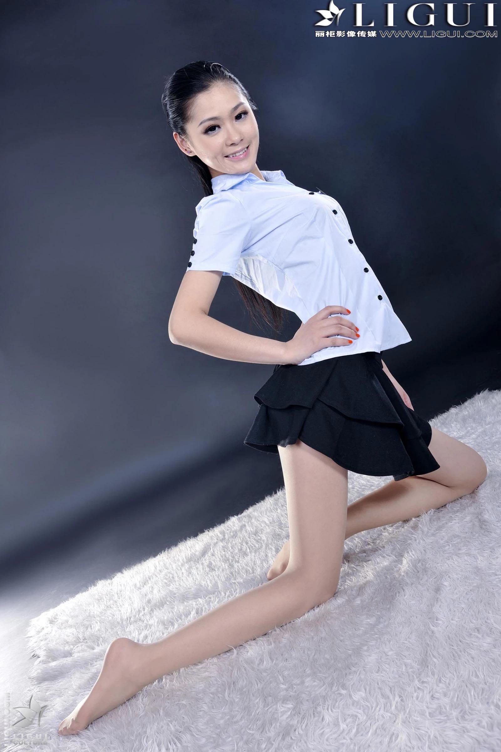 [LIGUI麗櫃] 凌凌 - 迷你超短裙制服【全集】(66)