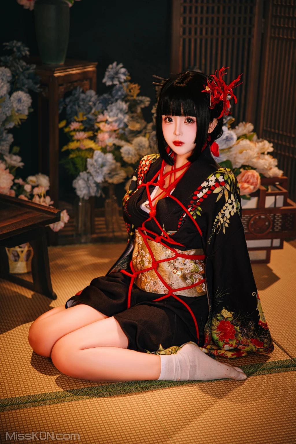 Coser@日奈娇: 花魁狐妖 (144 photos )(48)