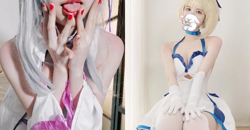 什么都露就是不露脸！正妹Coser色气引爆　白皙辣体满足你的邪恶幻想(1)