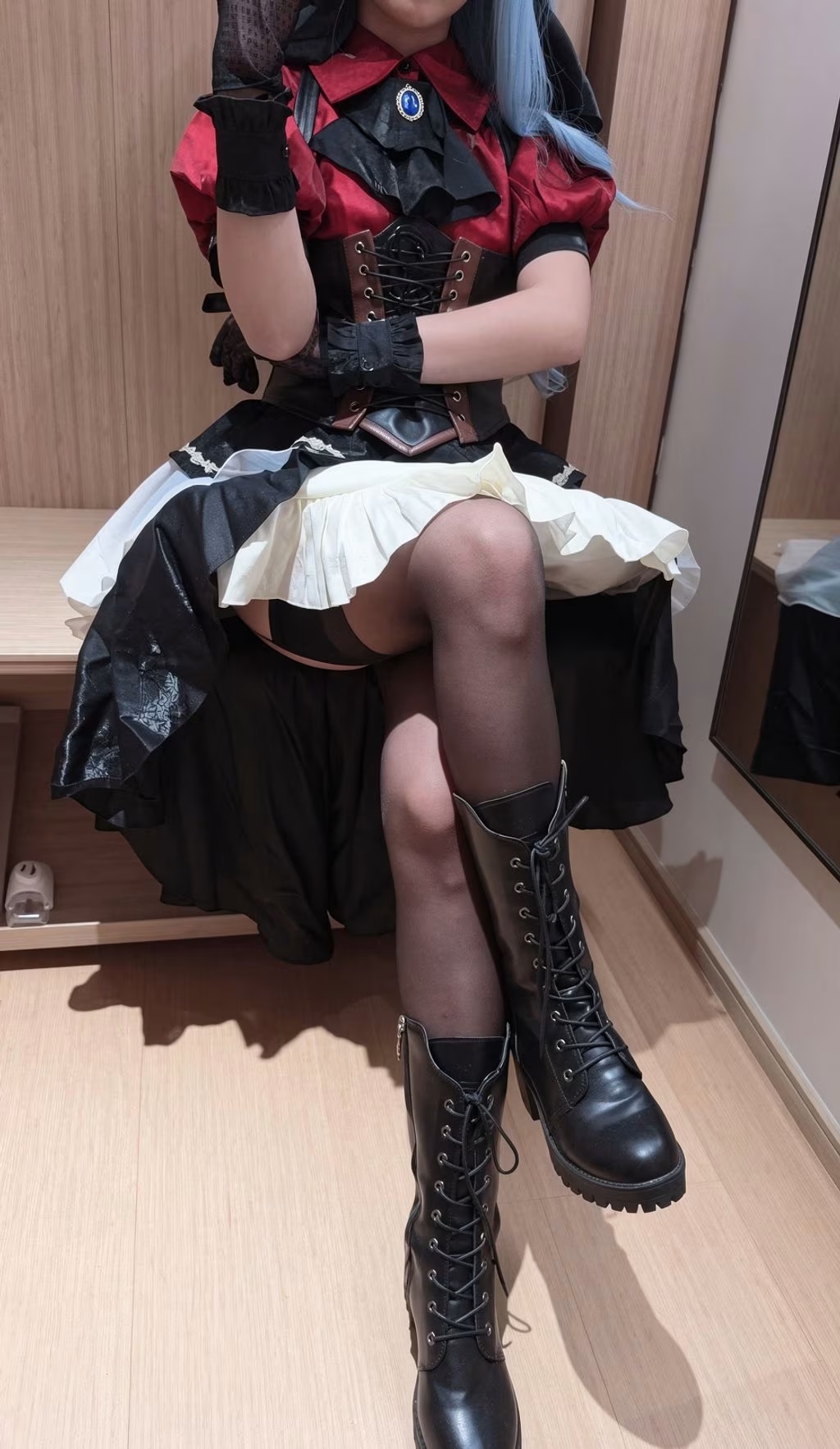 綾香不吃香菜Cos豐川祥子(17)