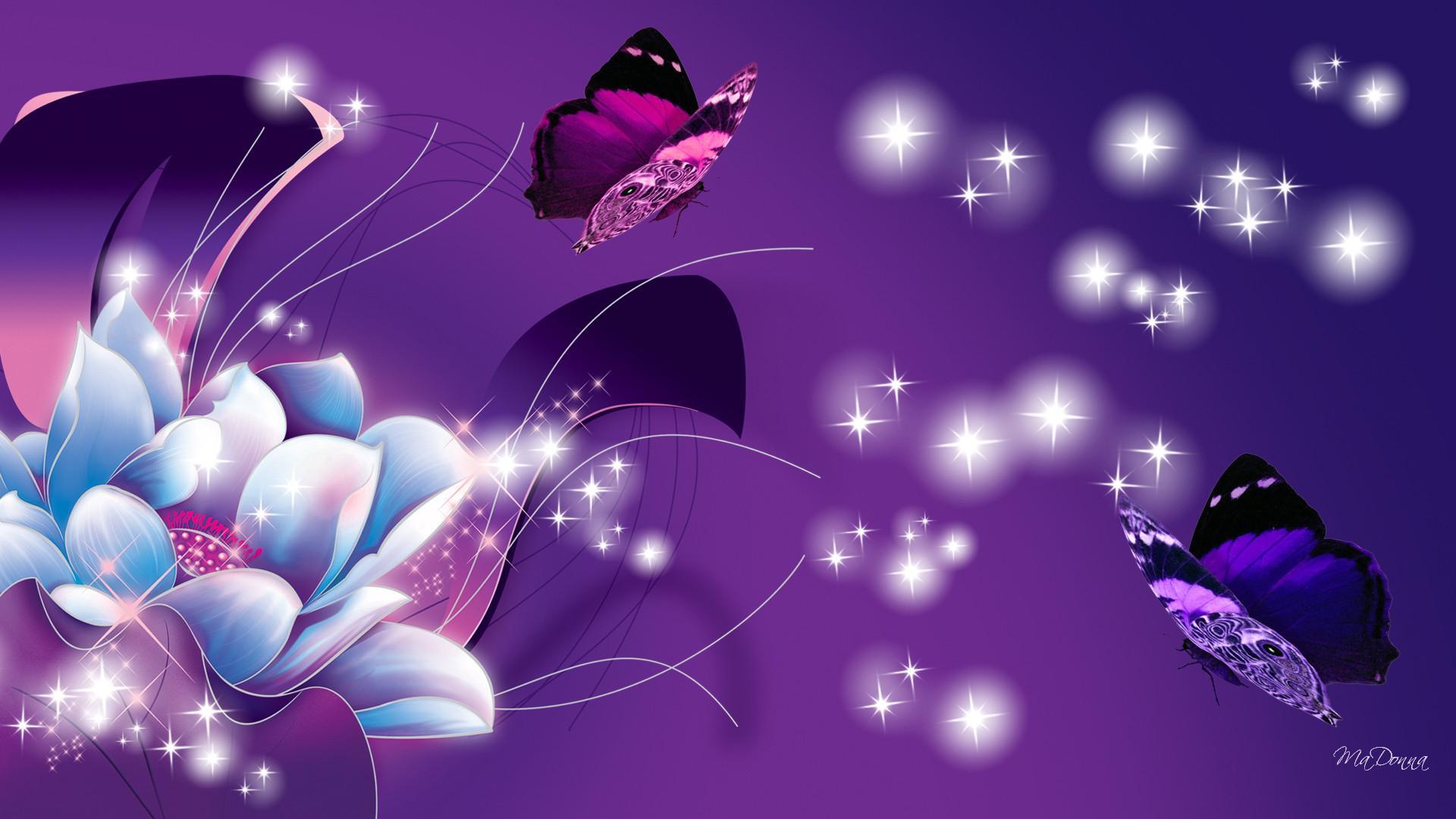 See more ideas about butterfly wallpaper, purple butterfly wallpaper, butterfly wallpaper backgrounds. Blue And Purple Flower And Butterflies Hd Wallpaper Background Image 1920x1080