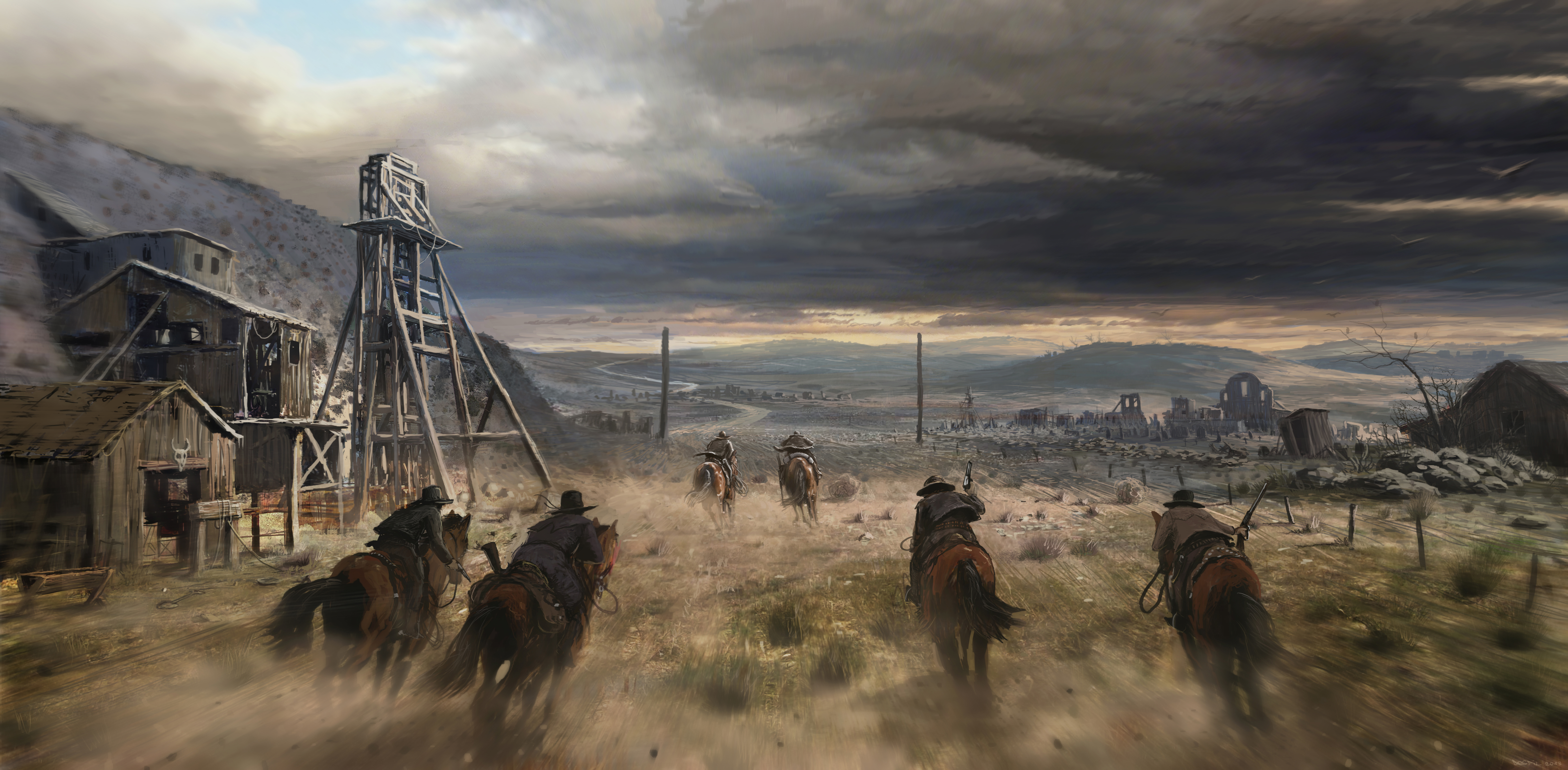 On ranchy pics horse wallpaper cute wallpaper backgrounds western wall art. Western Cowboy 4k Ultra Hd Wallpaper Background Image 7000x3438