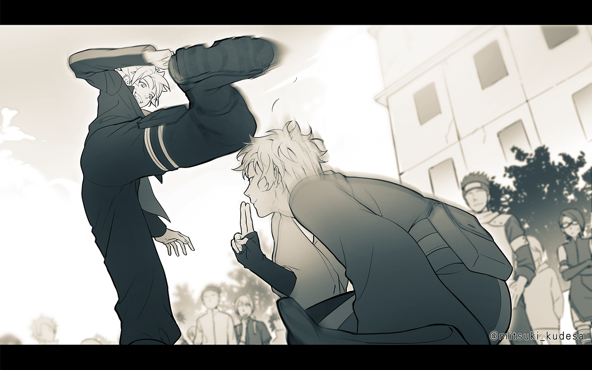 5 dari gramedia official store kota palembang tokopedia. Boruto and Mitsuki Fond d'Ã©cran HD | ArriÃ¨re-Plan