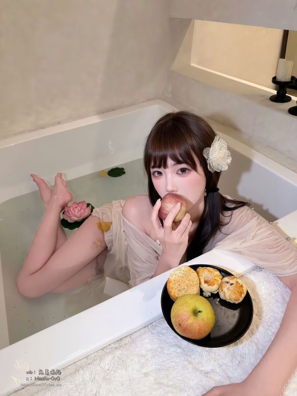 Coser麻薯好吃：水中月中秋寫真(56)
