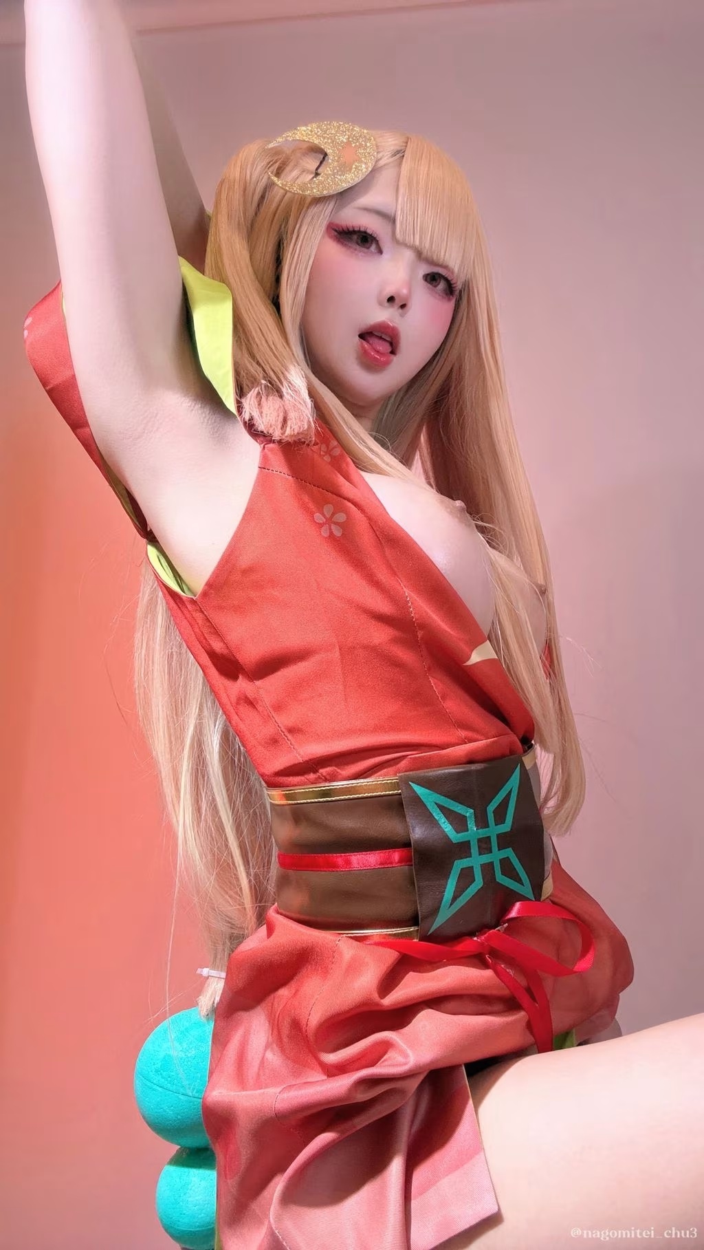 旗袍魅惑：Coser@chuchu（なごみ亭ちゅちゅ） малка婭的激情直播(80)