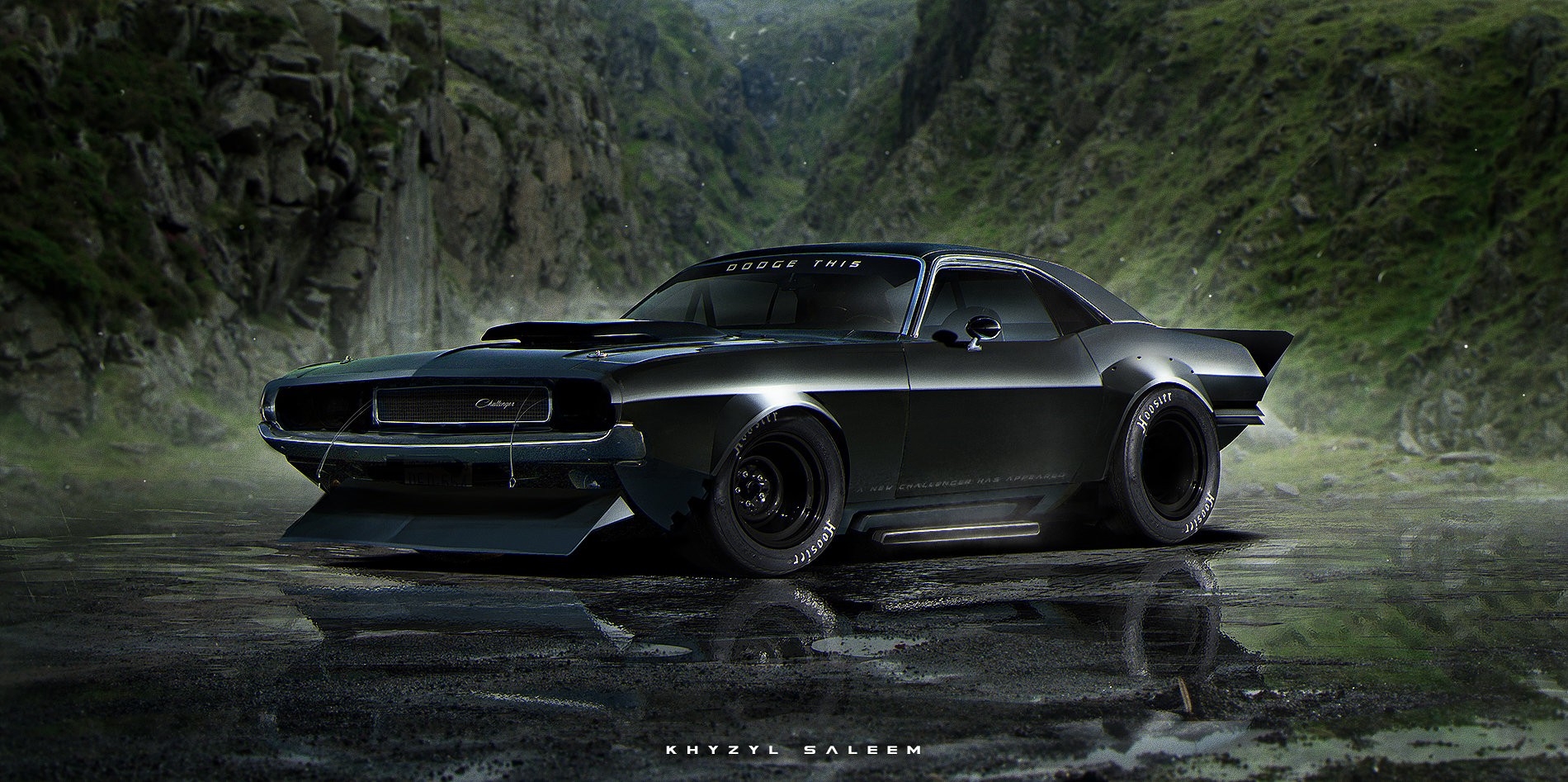 Dodge Challenger Wallpaper And Background Image 1900x947