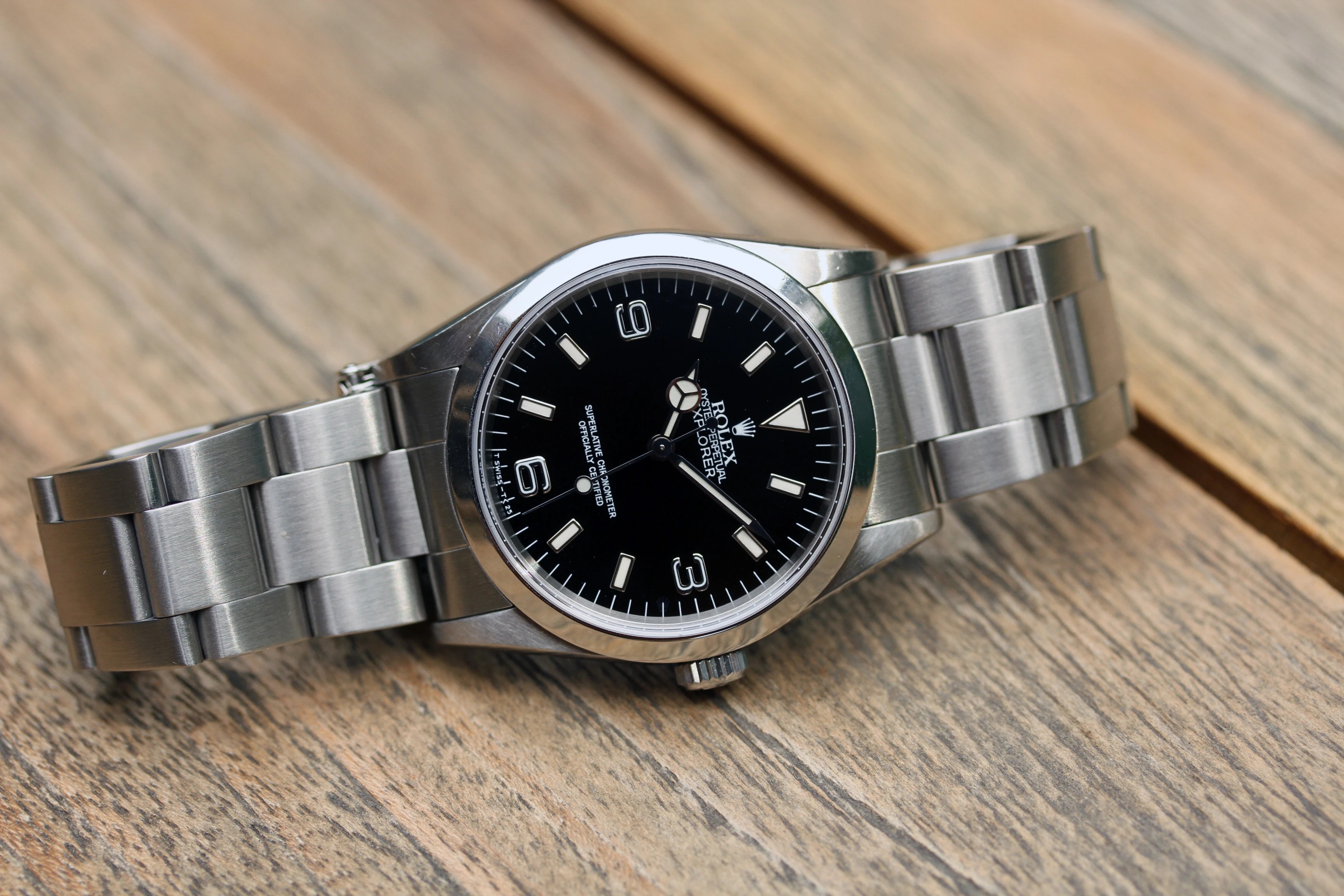 1995 Rolex Explorer 1 Ref 14270 Tritium Dial Box Papers Rolex Forums Rolex Watch Forum