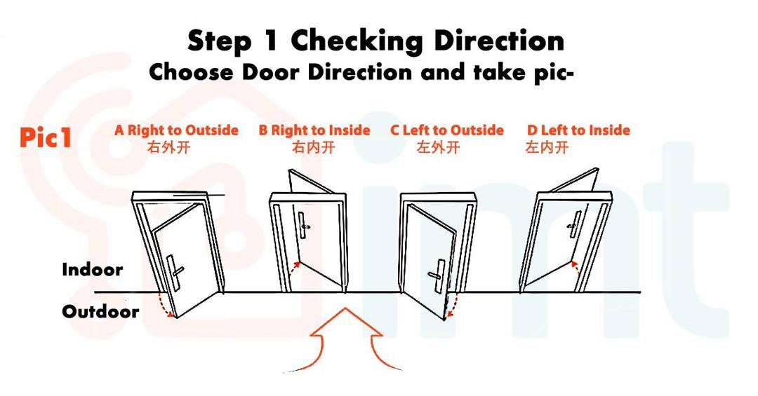Door lock measurement guide No.1 Smart Home Malaysia imt Home