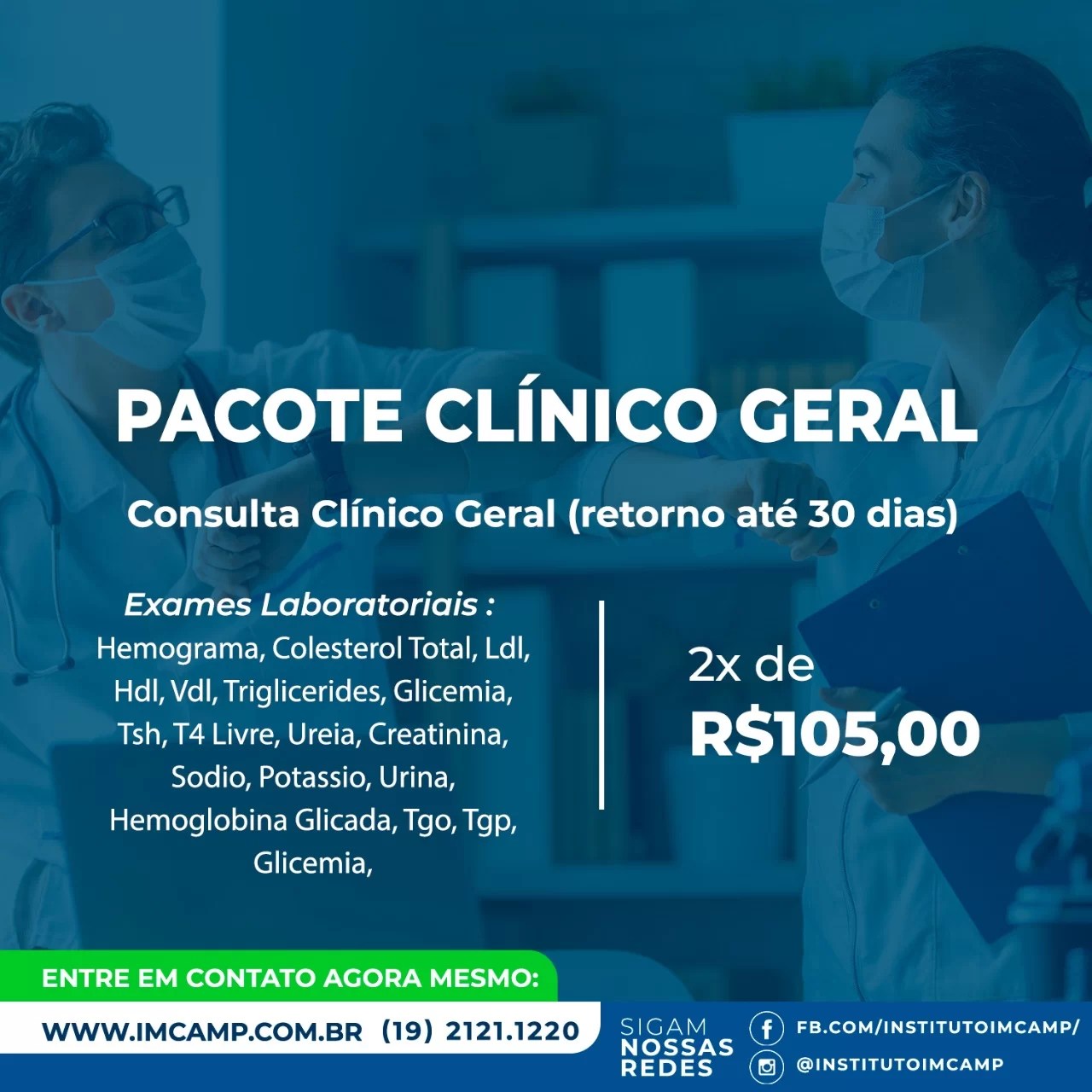 Pacotes de serviços - Imcamp