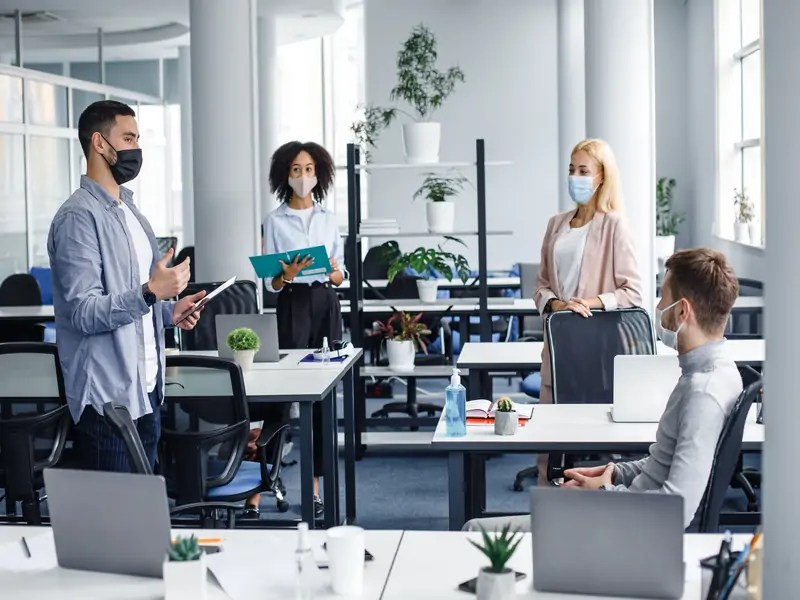 Crise Du Marche Des Bureaux Vers Des Postes De Travail Flexibles