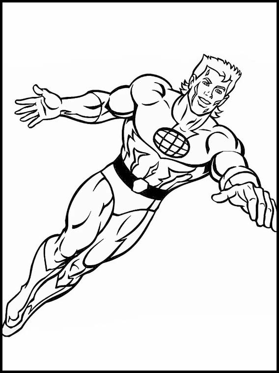 xavier riddle trio colouring image