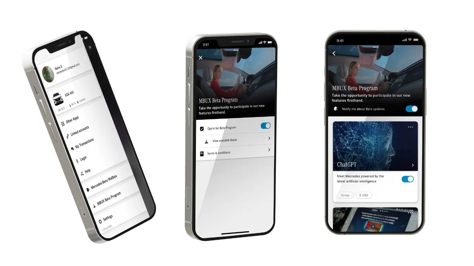 Mercedes-Benz ajoutera ChatGPT à ses voitures pour utiliser les commandes vocales AI